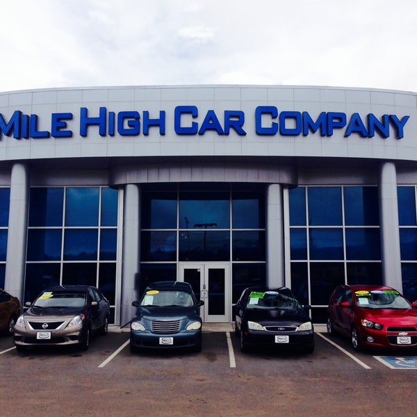Mile High Car Company front